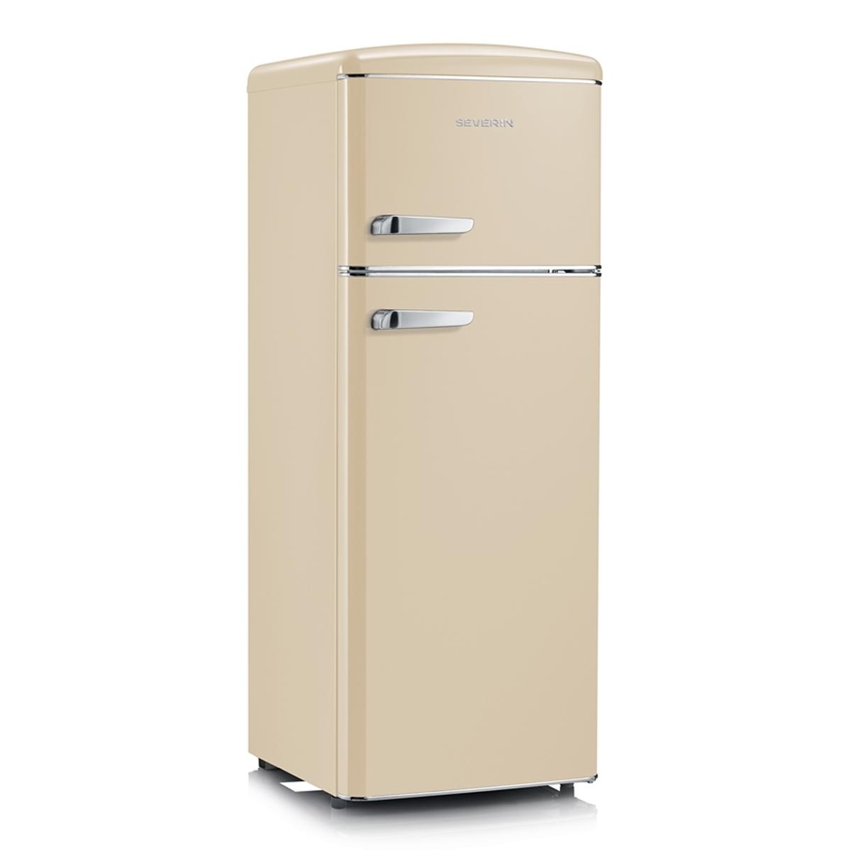Imagem 0 de Frigorífico de 2 Portas Retro Severin RKG8953 de 146 cm - Creme