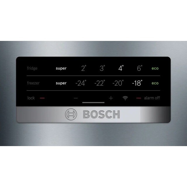 Frigorífico Combinado Bosch Série 4 KGN49XLEA VitaFresh, PerfectFit e No Frost e de 203 cm - Look Inox Inox-3