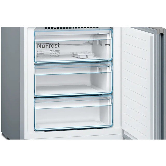 Frigorífico Combinado Bosch Série 4 KGN49XLEA VitaFresh, PerfectFit e No Frost e de 203 cm - Look Inox Inox-6