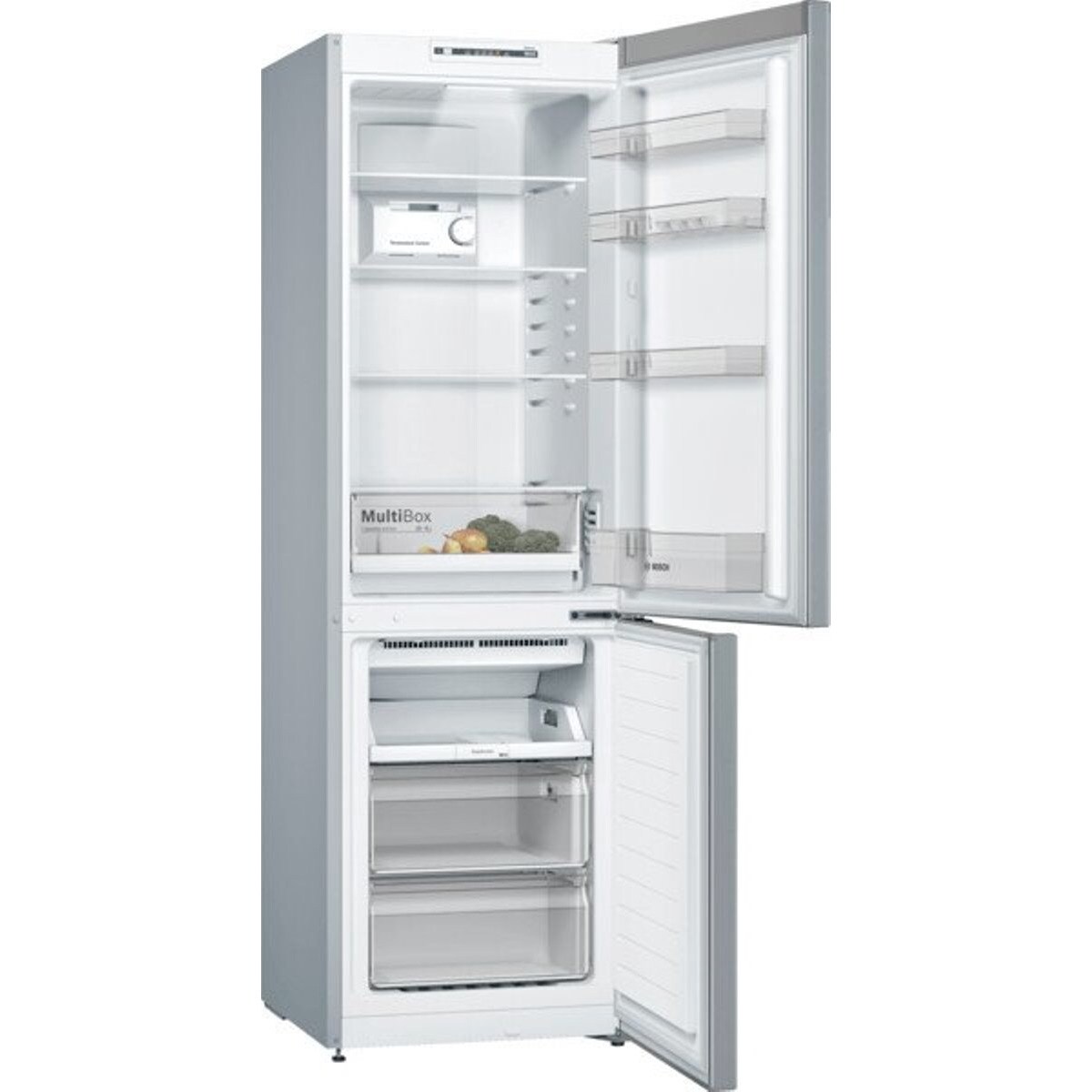 Frigorífico Combinado Bosch Série 2 KGN36NLEA No Frost de 186 cm - Look Inox Inox-2