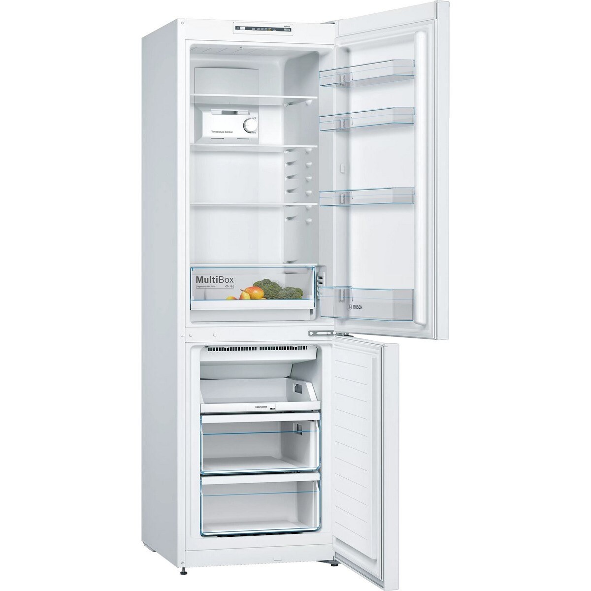 Frigorífico Combinado Bosch Série 2 KGN36NWEA No Frost de 186 cm - Branco Branco-2