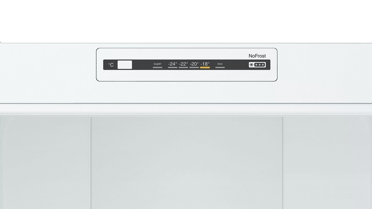 Frigorífico Combinado Bosch Série 2 KGN36NWEA No Frost de 186 cm - Branco Branco-3