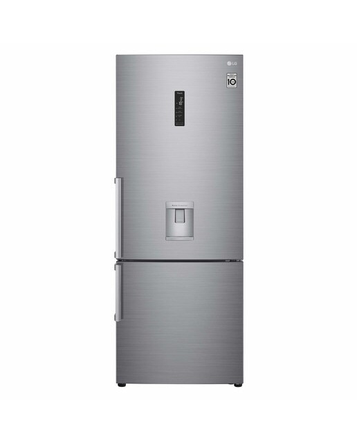 Imagem 0 de Frigorífico Combinado LG GBF567PZCMB No Frost, Door Cooling+?, Wi-Fi com Dispensador sem Canalização e de 185 cm - Shiny Steel