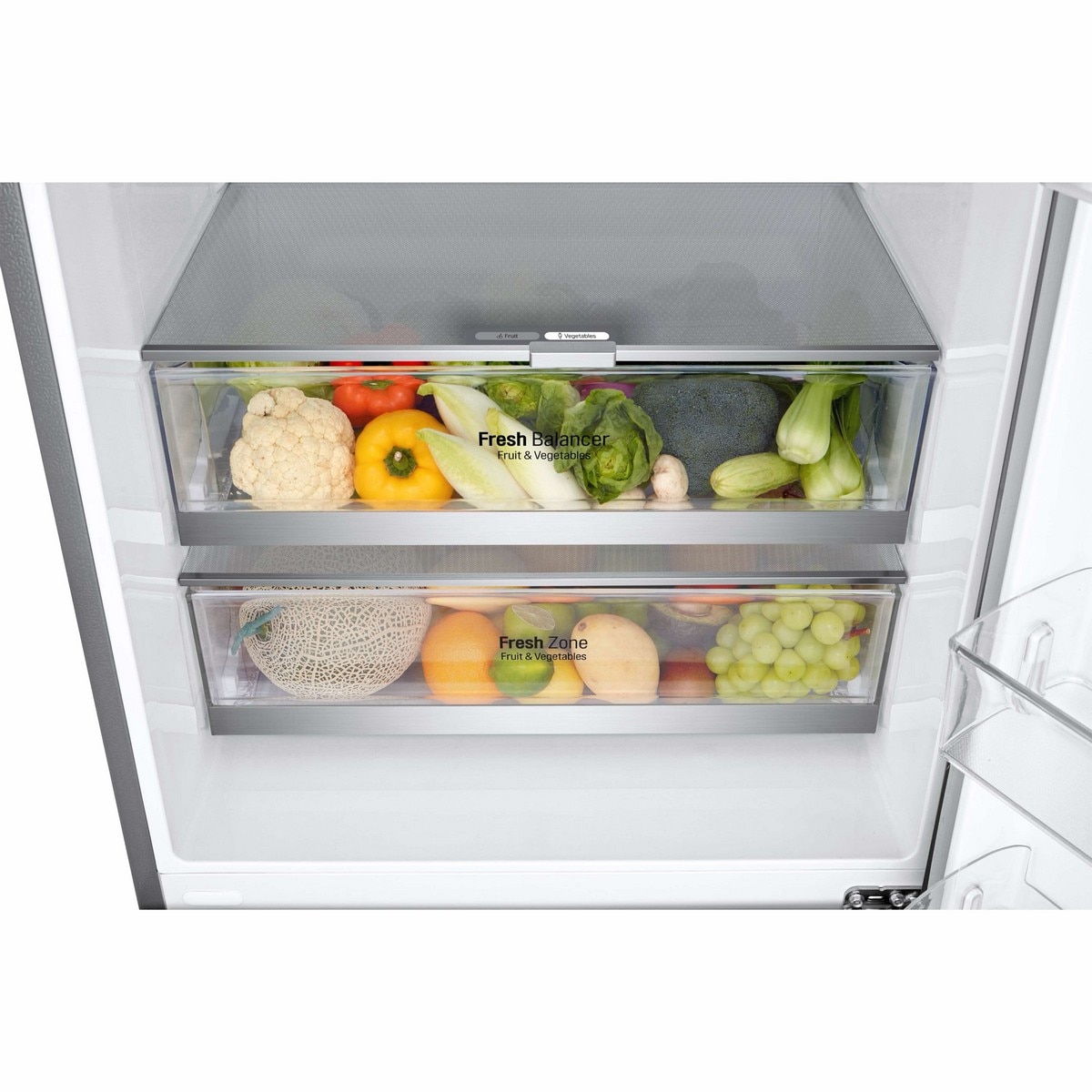 Frigorífico Combinado LG GBF567PZCMB No Frost, Door Cooling+?, Wi-Fi com Dispensador sem Canalização e de 185 cm - Shiny Steel Inox-8