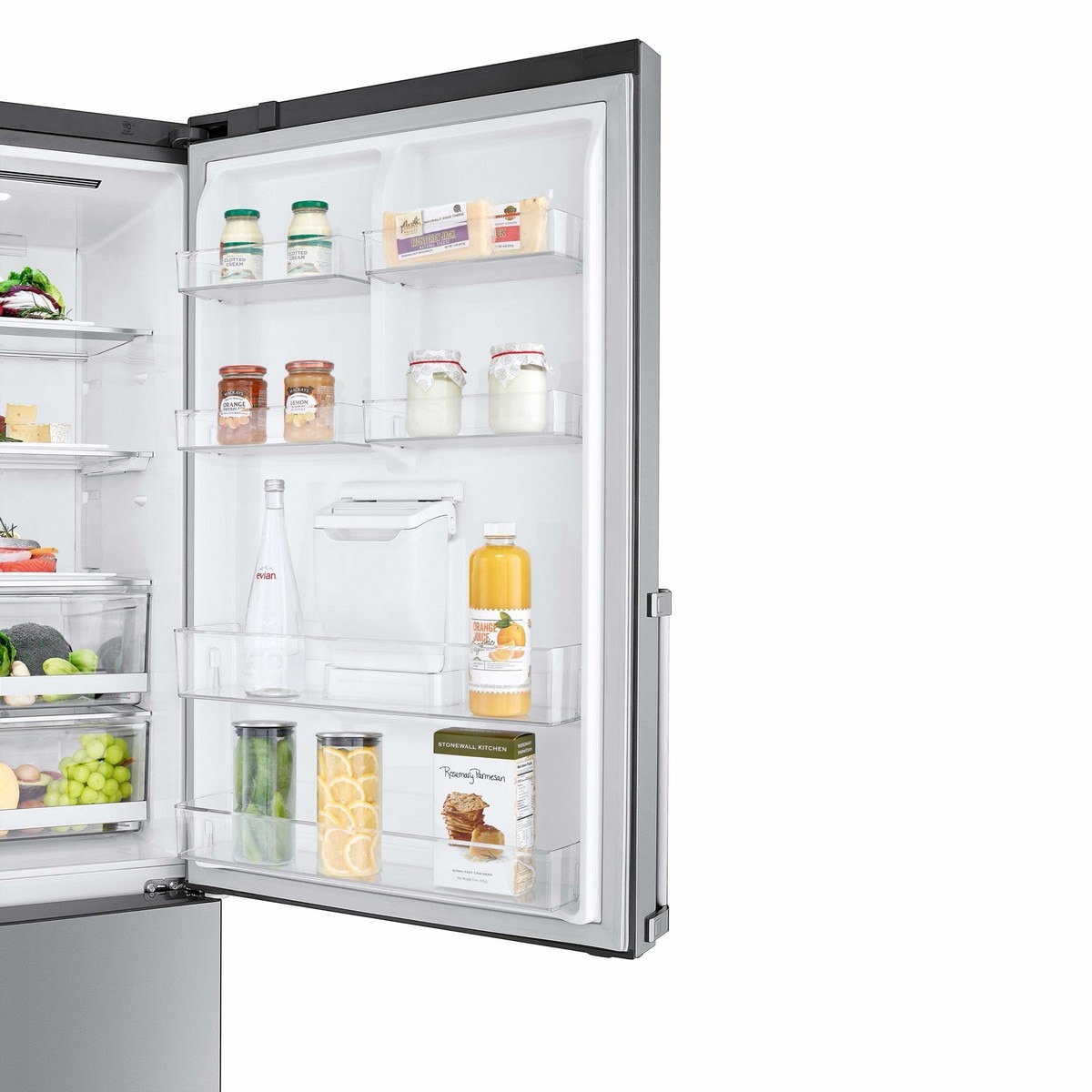 Frigorífico Combinado LG GBF567PZCMB No Frost, Door Cooling+?, Wi-Fi com Dispensador sem Canalização e de 185 cm - Shiny Steel Inox-10