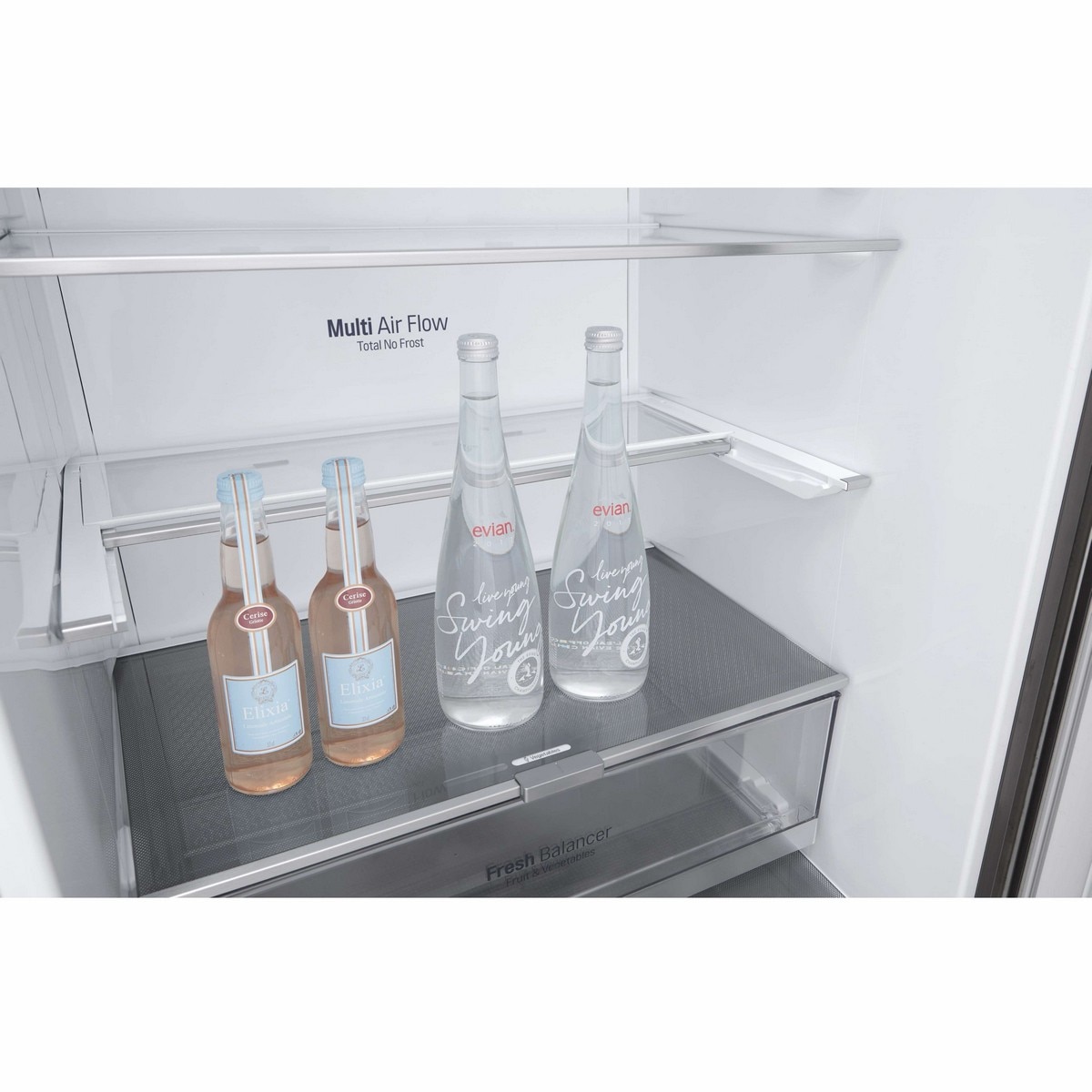 Frigorífico Combinado LG GBF567PZCMB No Frost, Door Cooling+?, Wi-Fi com Dispensador sem Canalização e de 185 cm - Shiny Steel Inox-11
