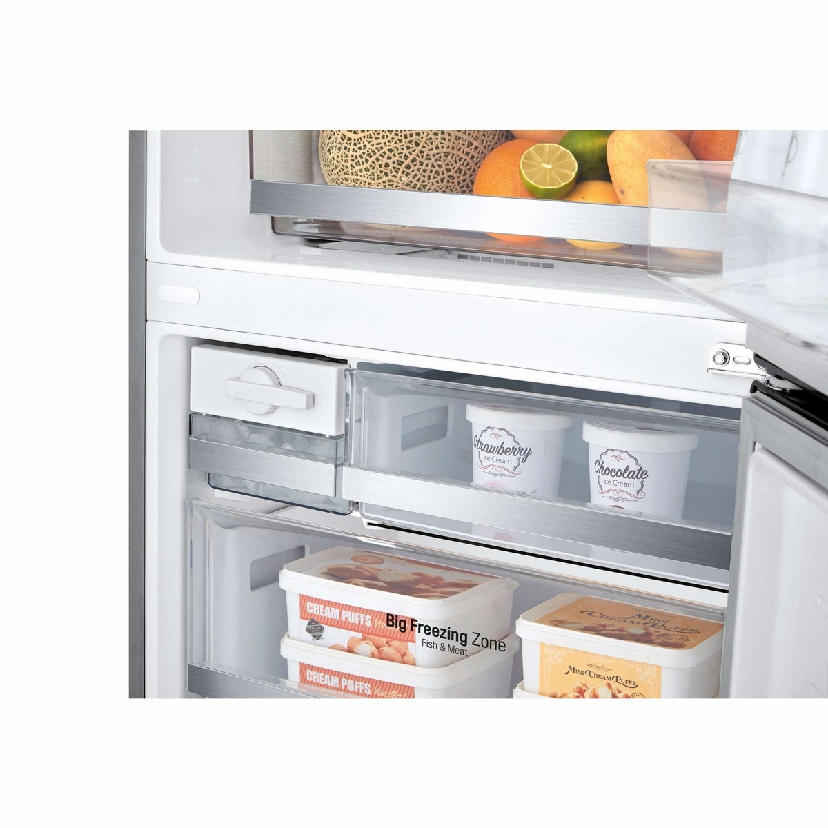 Frigorífico Combinado LG GBF567PZCMB No Frost, Door Cooling+?, Wi-Fi com Dispensador sem Canalização e de 185 cm - Shiny Steel Inox-12