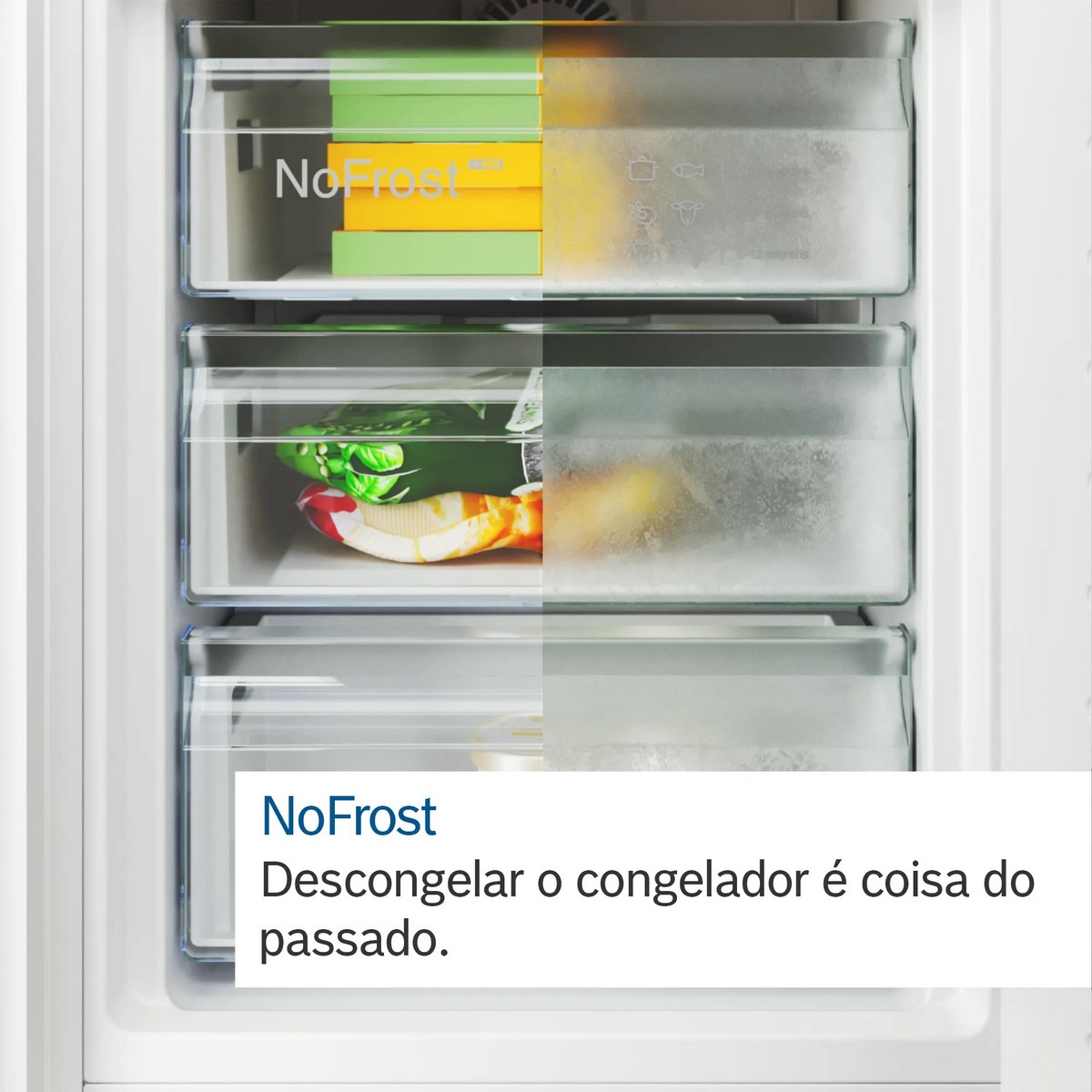Frigorífico Combinado Bosch Série 6 KGN39LBCF VitaFresh XXL, Tecnologia Intelligent Inverter e No Frost e de 203 cm - Preto Vidro preto-7