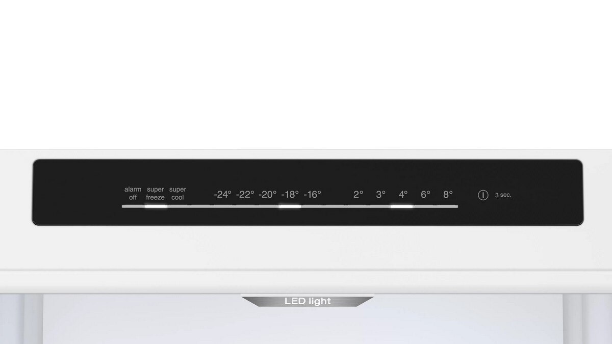 Frigorífico Combinado Siemens iQ300 KG39N2ICF No Frost e hyperFresh de 203 cm - Inox Easyclean Inox-5