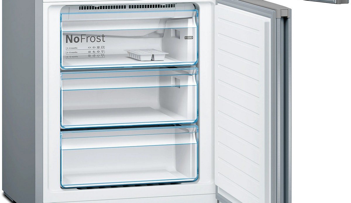 Frigorífico Combinado Bosch Série 4 KGN49XIEA VitaFresh, PerfectFit e No Frost e de 203 cm - Inox Anti-dedadas Aço mate anti marcas-6
