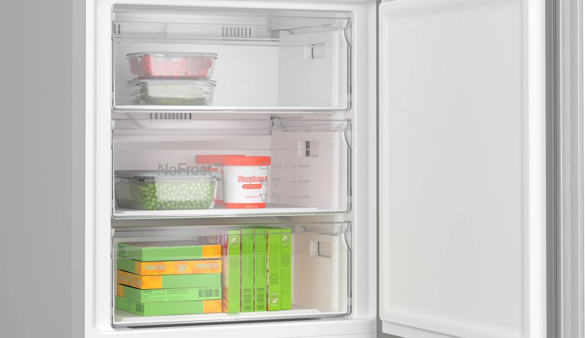 Frigorífico Combinado Bosch Série 4 KGN497LDF VitaFresh XXL, PerfectFit e No Frost e de 203 cm - Look Inox Inox-5