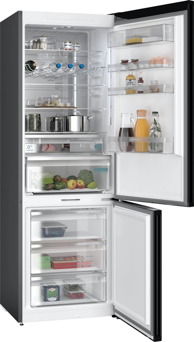 Frigorífico Combinado Siemens iQ500 KG49NAXCF No Frost de 203 cm - Black Inox Inox/Preto-3