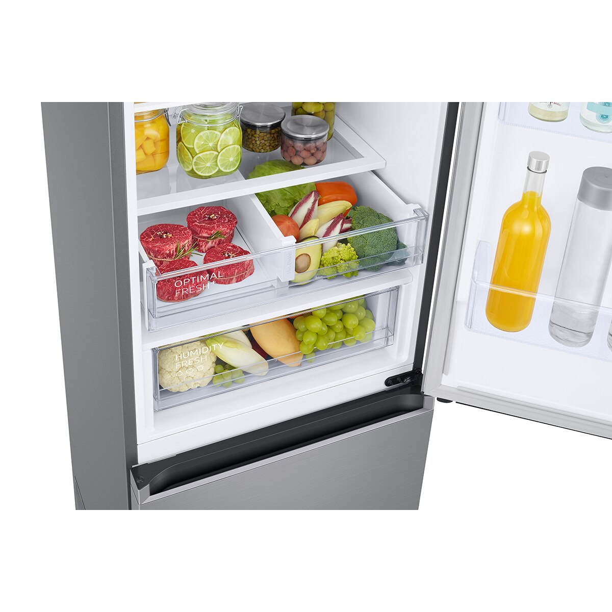 Frigorífico Combinado Samsung RB38C607AS9 No Frost, Twin Cooling Plus, Wi-Fi e App SmartThings, de 203 cm - Inox Inox-5