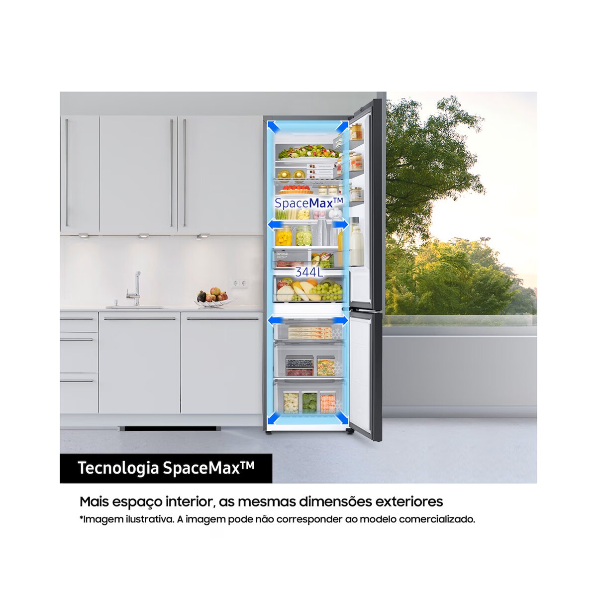 Frigorífico Combinado Samsung RB34C600CWW No Frost Wi-Fi de 185 cm - Branco Branco-4