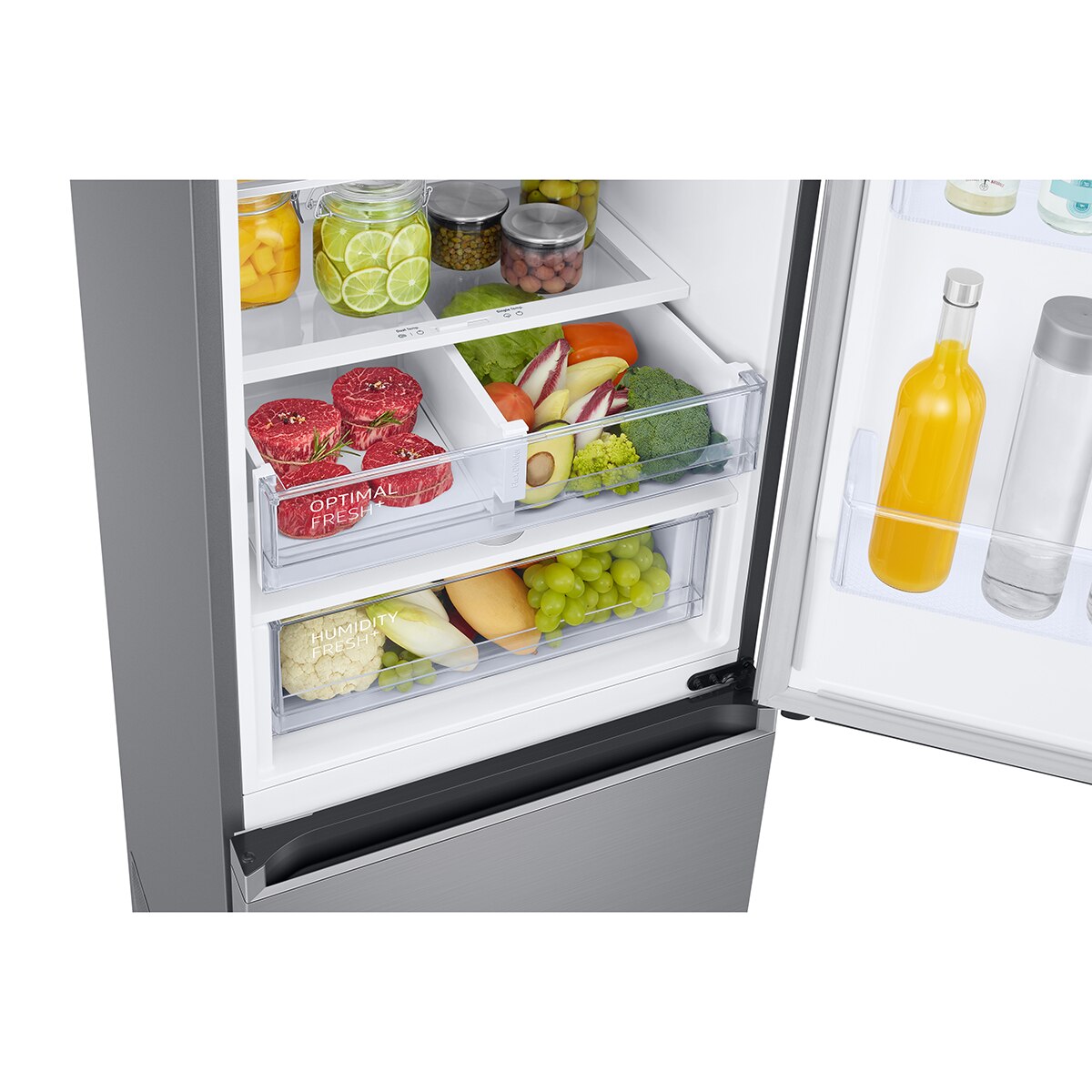Frigorífico Combinado Samsung RB38C675CS9/EF No Frost, WiFi e Smart AI e de 203 cm - Inox Inox-8