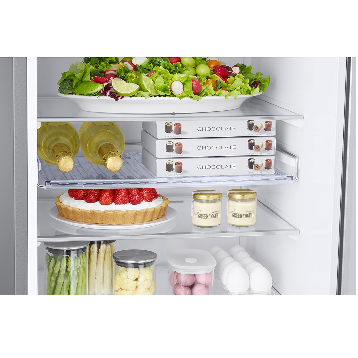 Frigorífico Combinado Samsung RB38C675CS9/EF No Frost, WiFi e Smart AI e de 203 cm - Inox Inox-10