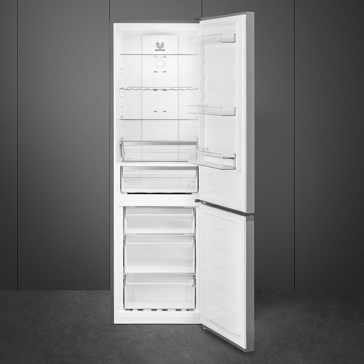 Frigorífico Combinado Smeg Universal RC18XDNE Total No Frost e de 185 cm - Inox LookInox-2