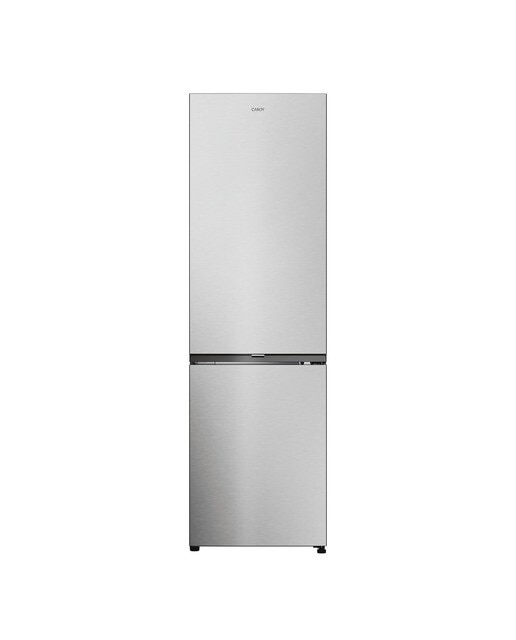 Imagem 0 de Frigorífico Combinado Candy City Fresco 300 CNCQ2T518EX No Frost e de 182,5 cm - Platinum Inox