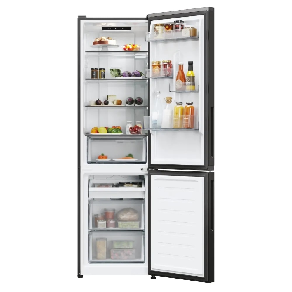 Frigorífico Combinado Candy City Fresco 300 CNCQ2T518EB No Frost e de 182,5 cm - Preto Preto-2