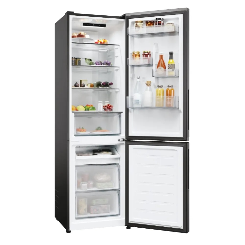Frigorífico Combinado Candy City Fresco 300 CNCQ2T518EB No Frost e de 182,5 cm - Preto Preto-4