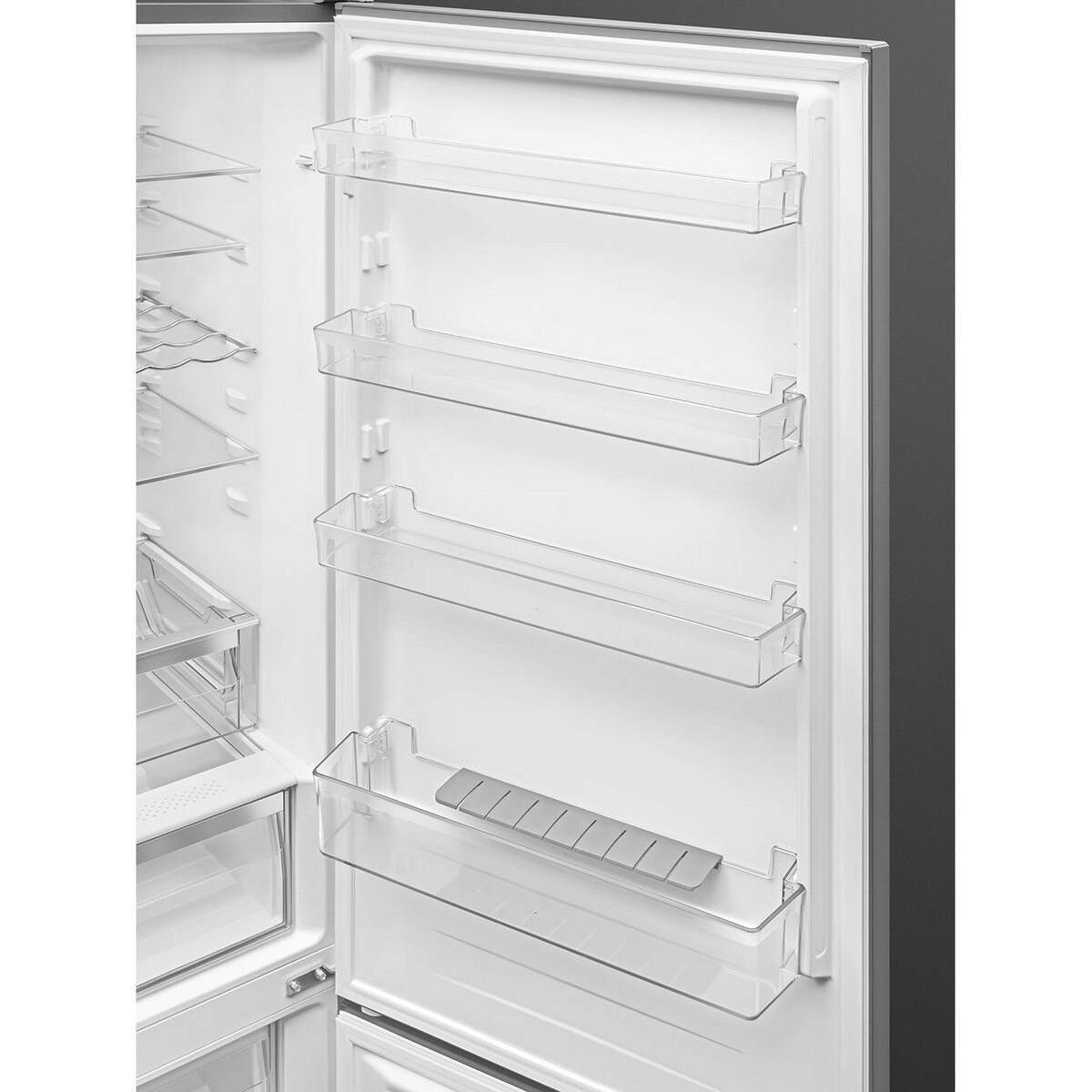 Frigorífico Combinado Smeg Universal RC20XDND Total No Frost e de 200 cm - Inox Aço inoxidável-6