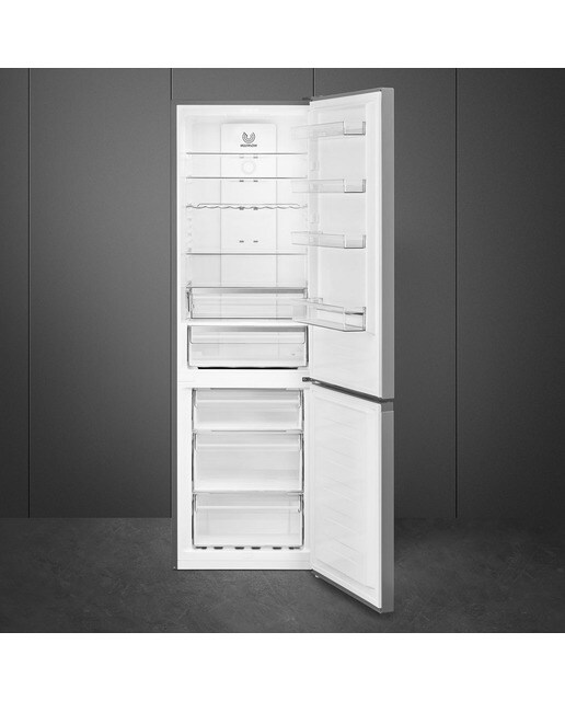 Frigorífico Combinado Smeg Universal RC20XDNC Total No Frost e de 200 cm - Inox LookInox-1
