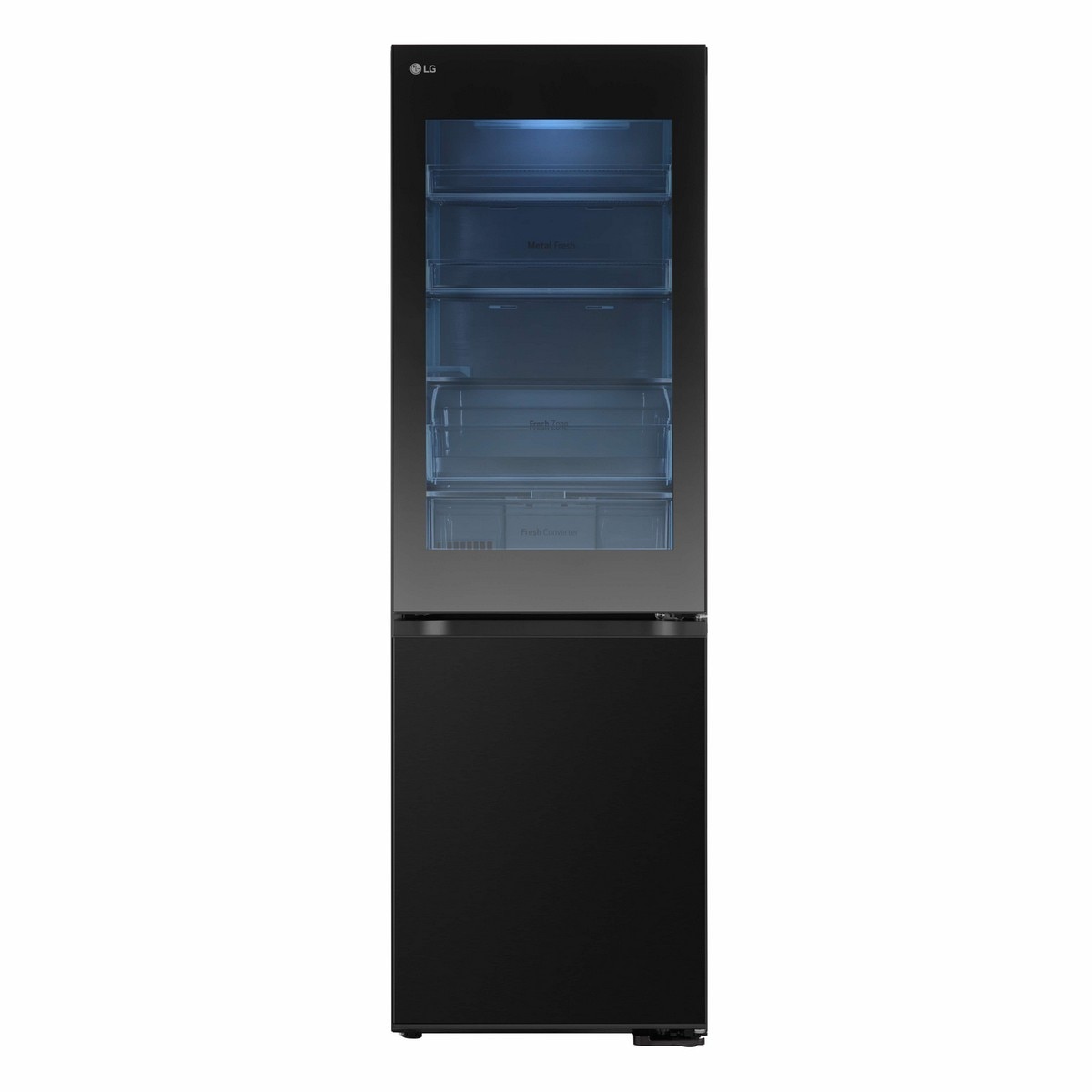Frigorífico Combinado LG GBG5160CEV No Frost, Instaview, LinearCooling, LinearCooling, Smart Diagnosis e de 186 cm - Matte Black Aço/Preto/Grafite-2