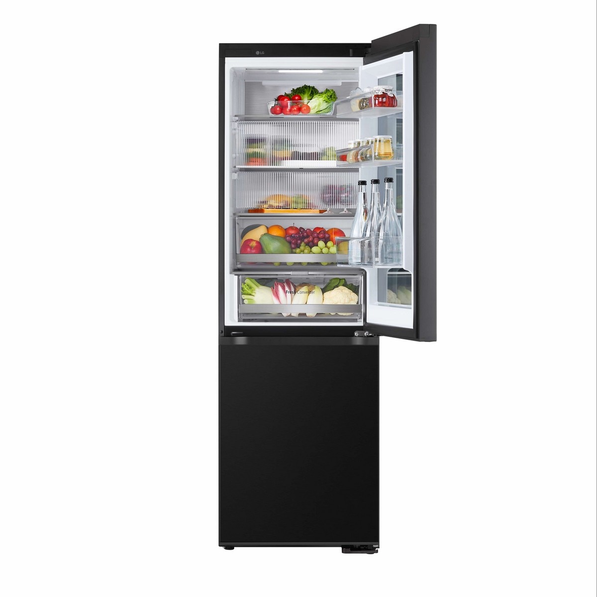Frigorífico Combinado LG GBG5160CEV No Frost, Instaview, LinearCooling, LinearCooling, Smart Diagnosis e de 186 cm - Matte Black Aço/Preto/Grafite-7