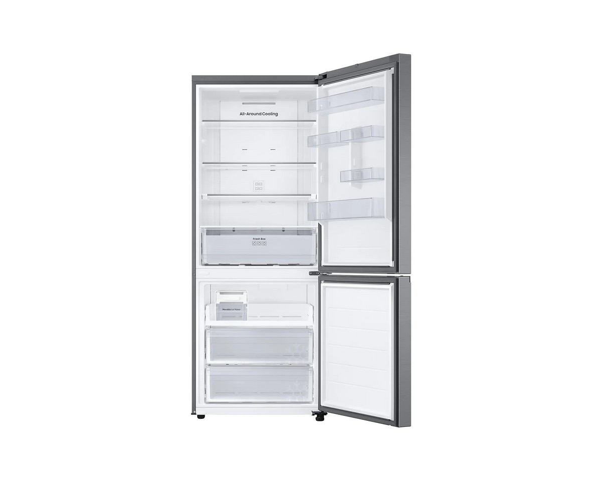Frigorífico Combinado Samsung RB50DG601ES9EF No Frost, Modo Energia IA SmartThings e de 192 cm - Inox Refinado Inox-3