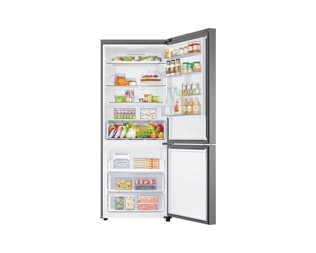 Frigorífico Combinado Samsung RB50DG601ES9EF No Frost, Modo Energia IA SmartThings e de 192 cm - Inox Refinado Inox-4