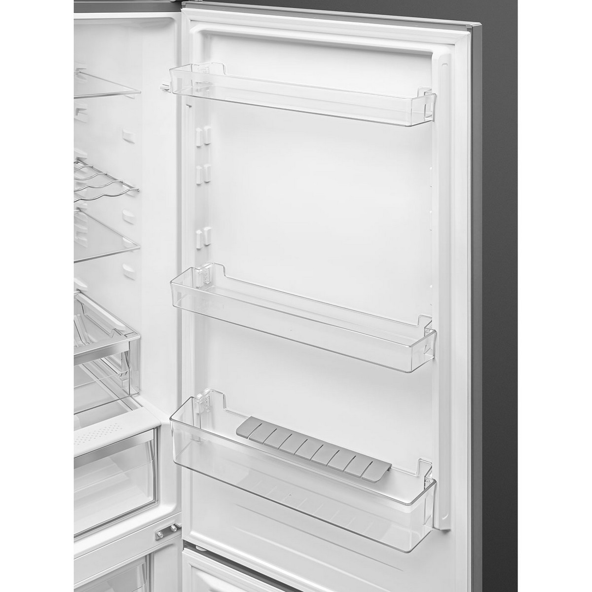 Frigorífico Combinado Smeg Universal RC18XDND Total No Frost e de 185 cm - Inox Aço inoxidável-6