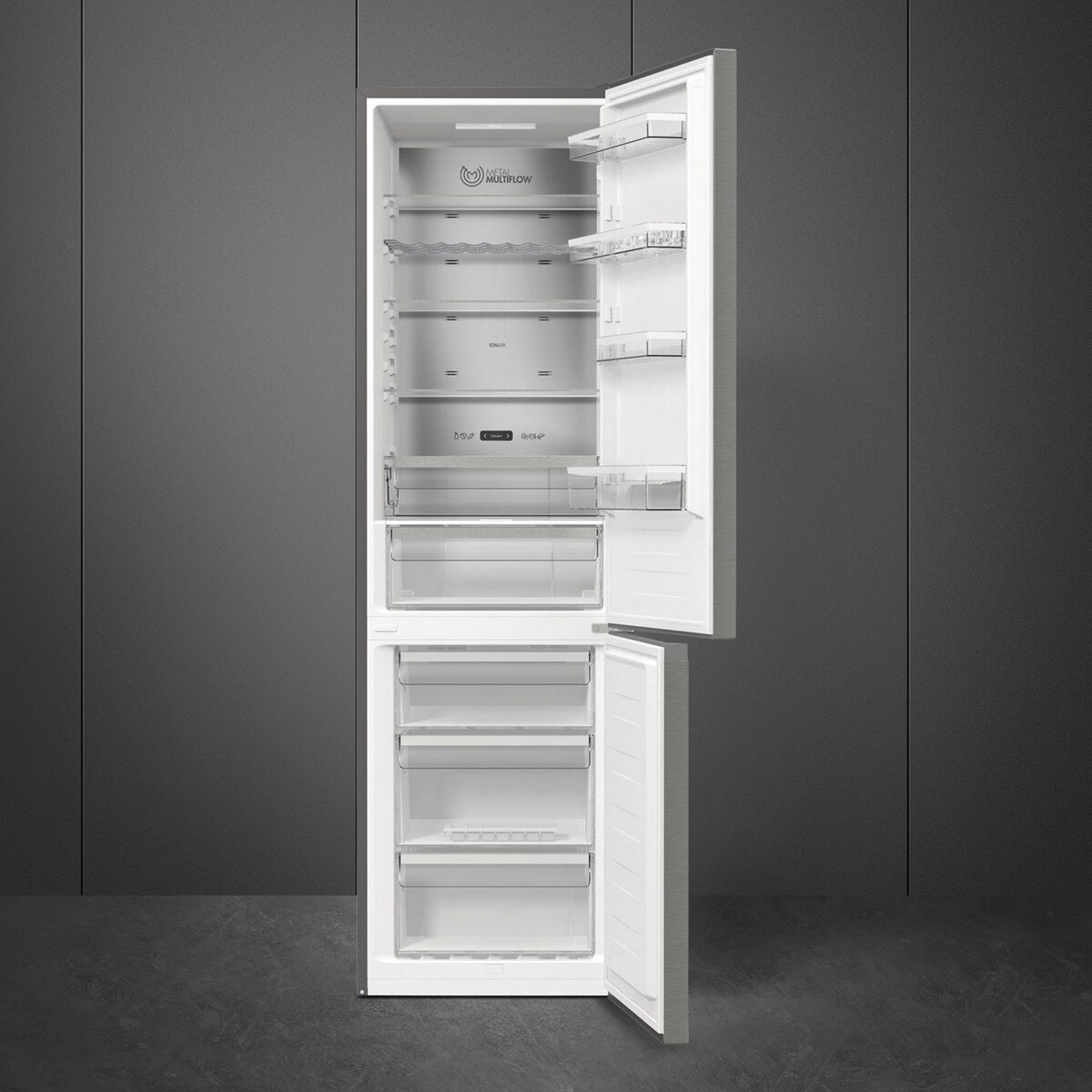 Frigorífico Combinado Smeg Universal RC21XDNMC Total No Frost e de 200 cm - Inox Inox-2