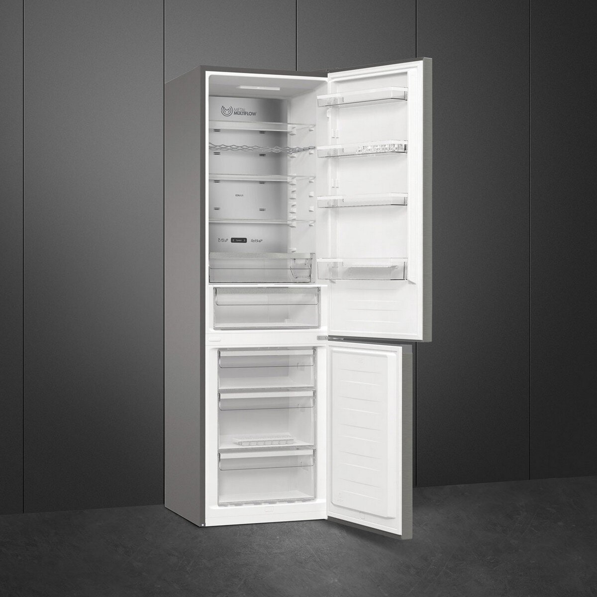 Frigorífico Combinado Smeg Universal RC21XDNMC Total No Frost e de 200 cm - Inox Inox-4
