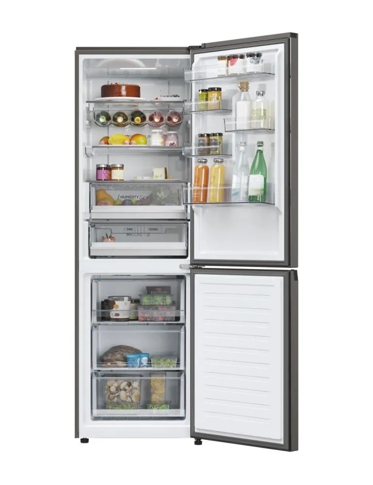 Frigorífico Combinado Haier 2D 60 Series 5 Pro HDPW5618DNPD No Frost e de 185 cm - Preto Preto-2