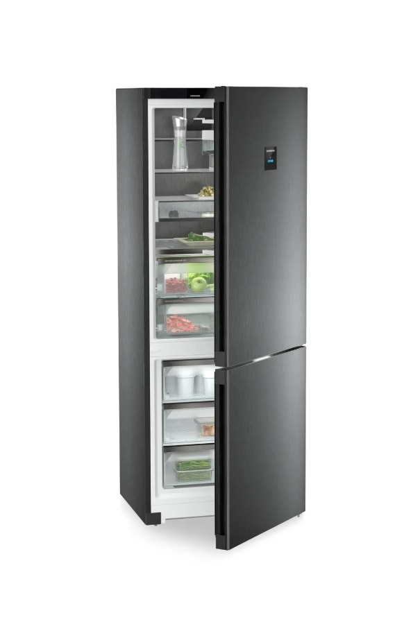 Frigorífico Combinado Liebherr CBNbsc 778i, No Frost, Dual Cooling, Vario Temp de 201,5 cm - Preto BlackSteel-1