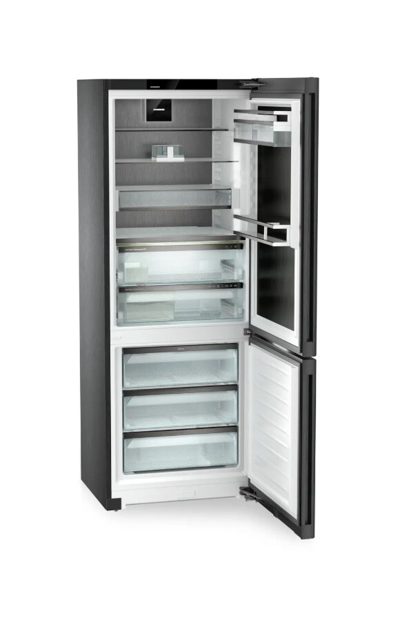 Frigorífico Combinado Liebherr CBNbsc 778i, No Frost, Dual Cooling, Vario Temp de 201,5 cm - Preto BlackSteel-2