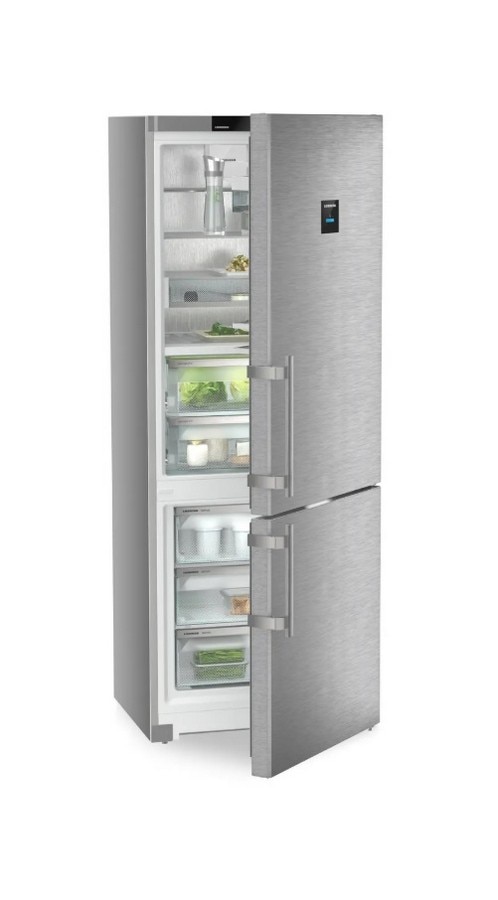 Frigorífico Combinado Liebherr CBNsda 775i Prime, No Frost, Bio Fresh de 201,5 cm- Inox Aço inoxidável-1