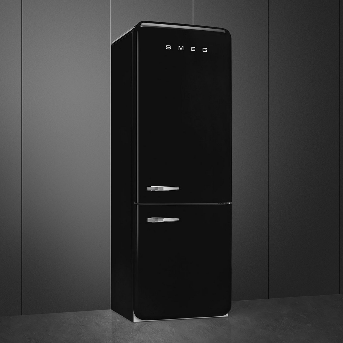 Frigorífico Combinado Smeg FAB38RBL6 Total No Frost, 481 litros com Abertura à Direita - Preto Preto-3