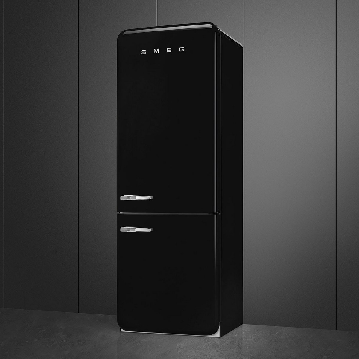 Frigorífico Combinado Smeg FAB38RBL6 Total No Frost, 481 litros com Abertura à Direita - Preto Preto-4