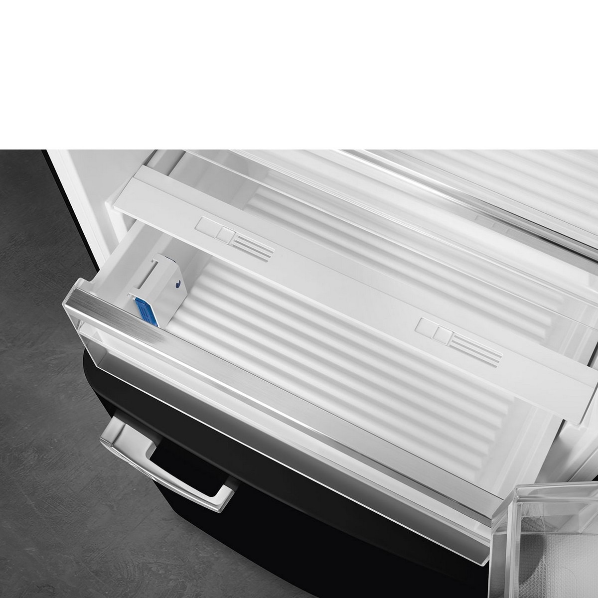 Frigorífico Combinado Smeg FAB38RBL6 Total No Frost, 481 litros com Abertura à Direita - Preto Preto-7