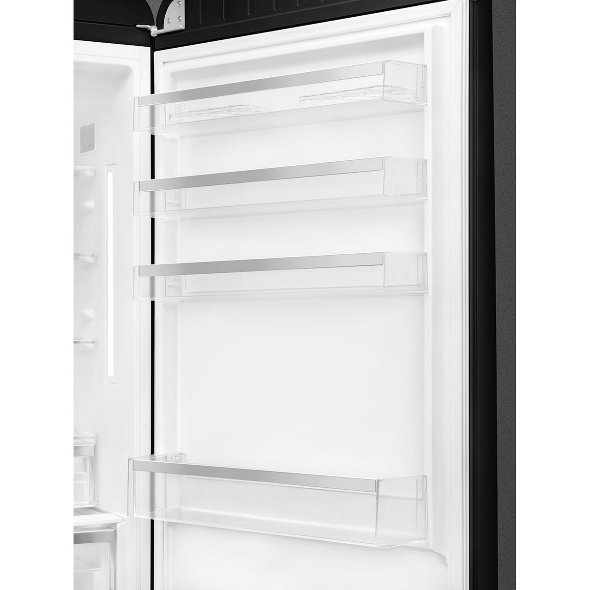 Frigorífico Combinado Smeg FAB38RBL6 Total No Frost, 481 litros com Abertura à Direita - Preto Preto-8