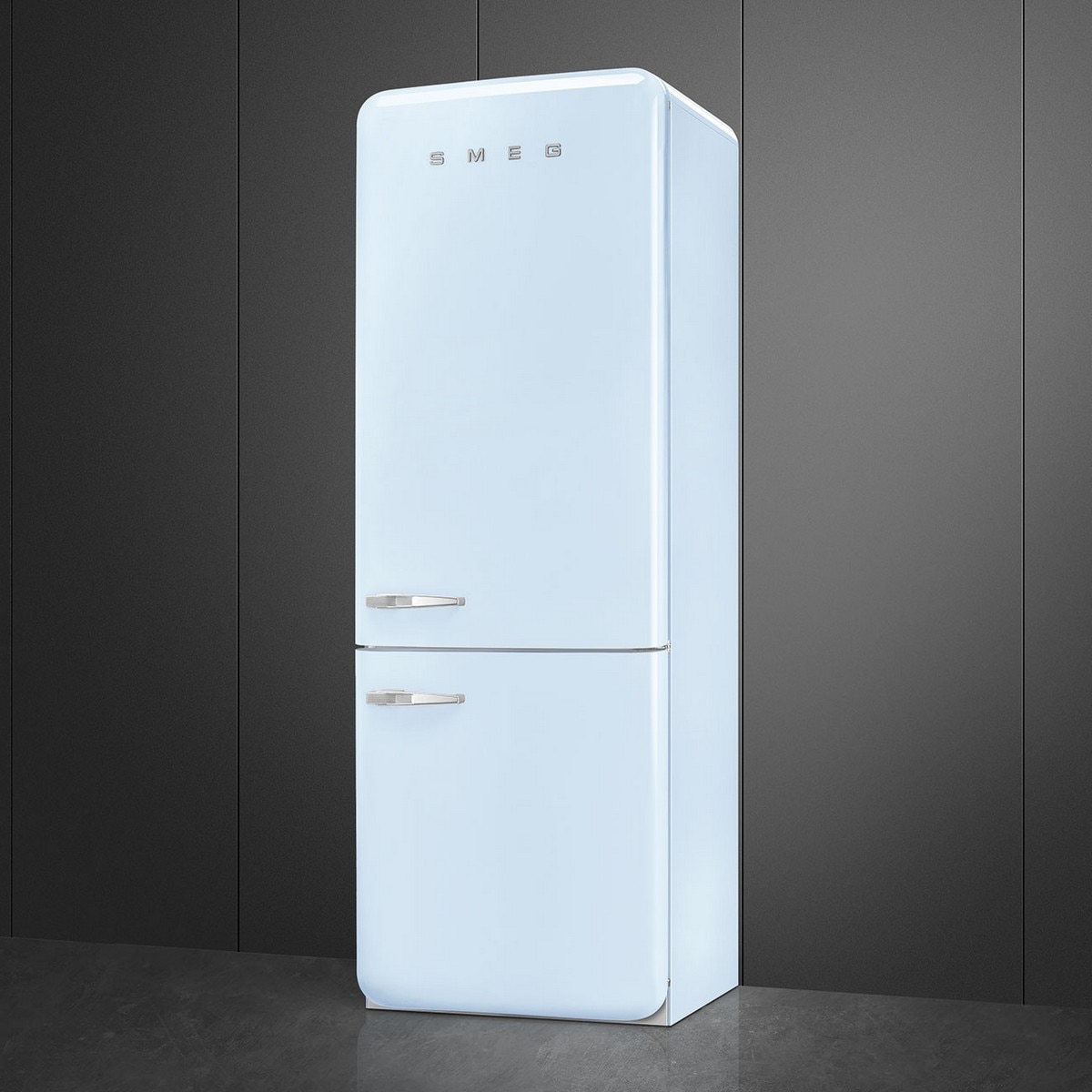 Frigorífico Combinado Smeg FAB38RPB6 Total No Frost, 481 litros com Abertura à Direita - Azul Céu Azul Céu-4