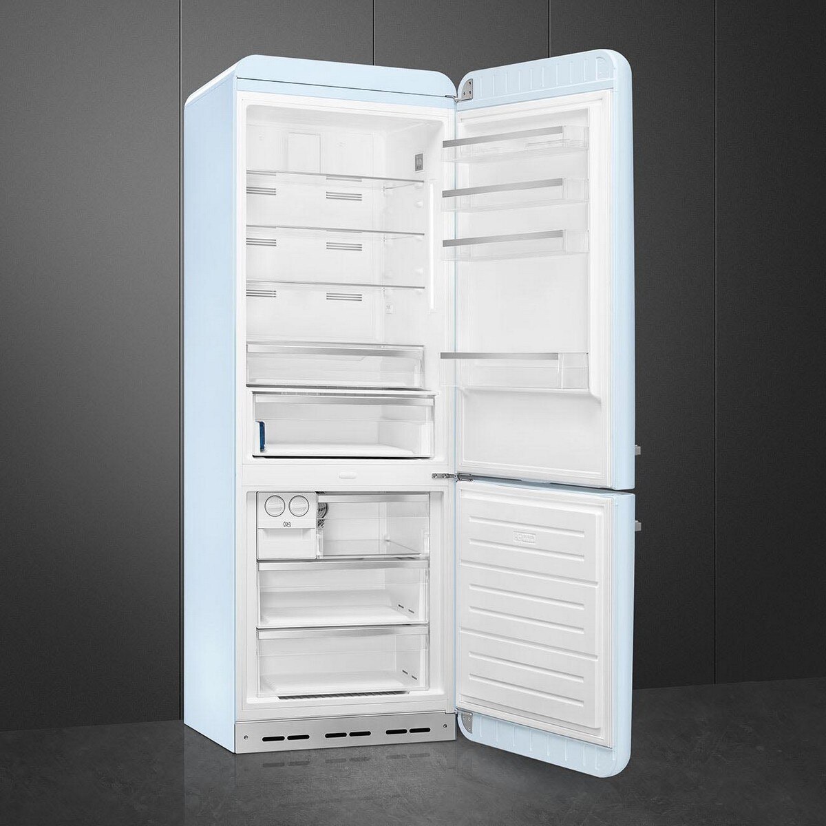 Frigorífico Combinado Smeg FAB38RPB6 Total No Frost, 481 litros com Abertura à Direita - Azul Céu Azul Céu-5