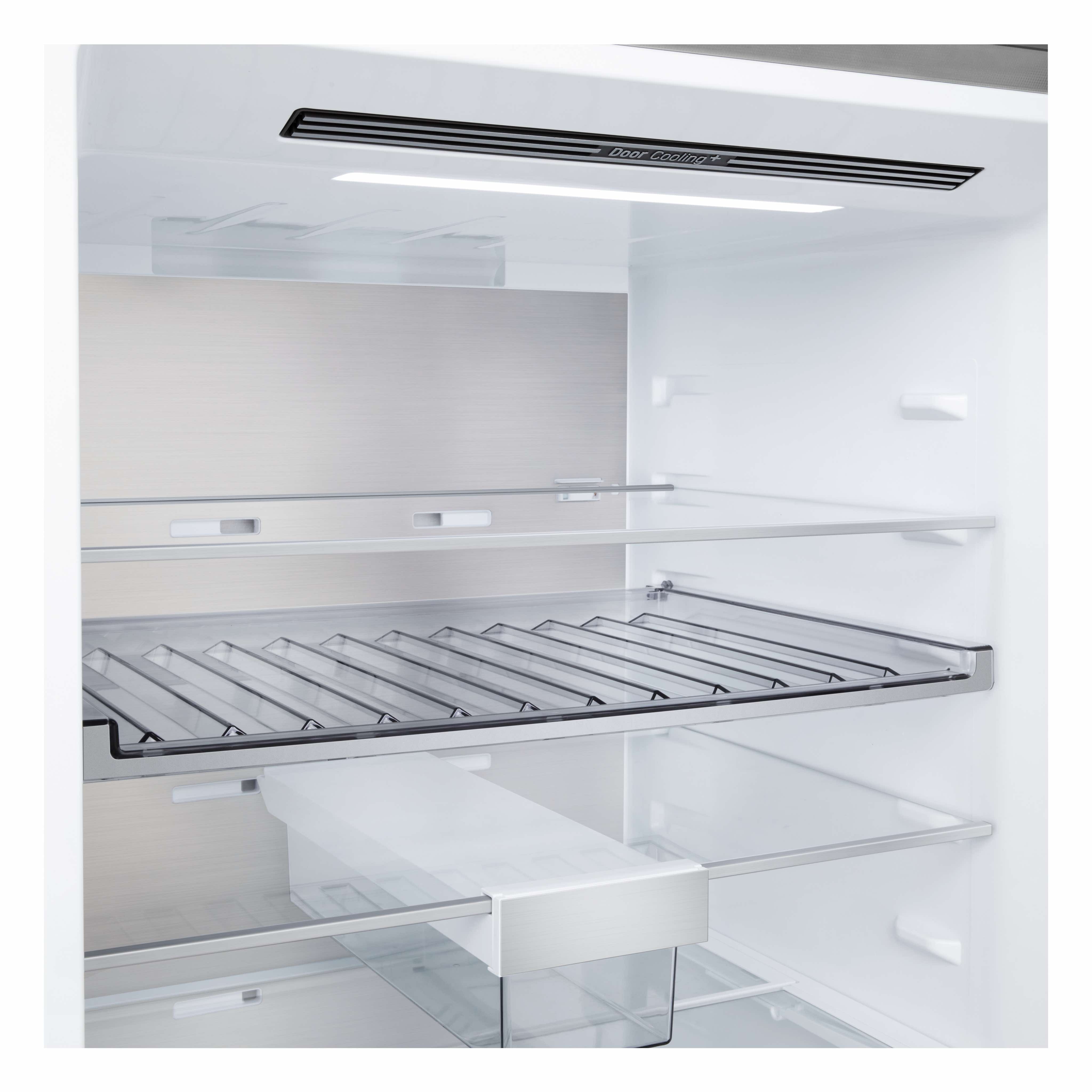 Frigorífico Combinado LG GBBW726CMB DoorCooling+ Aço Texturizado-6