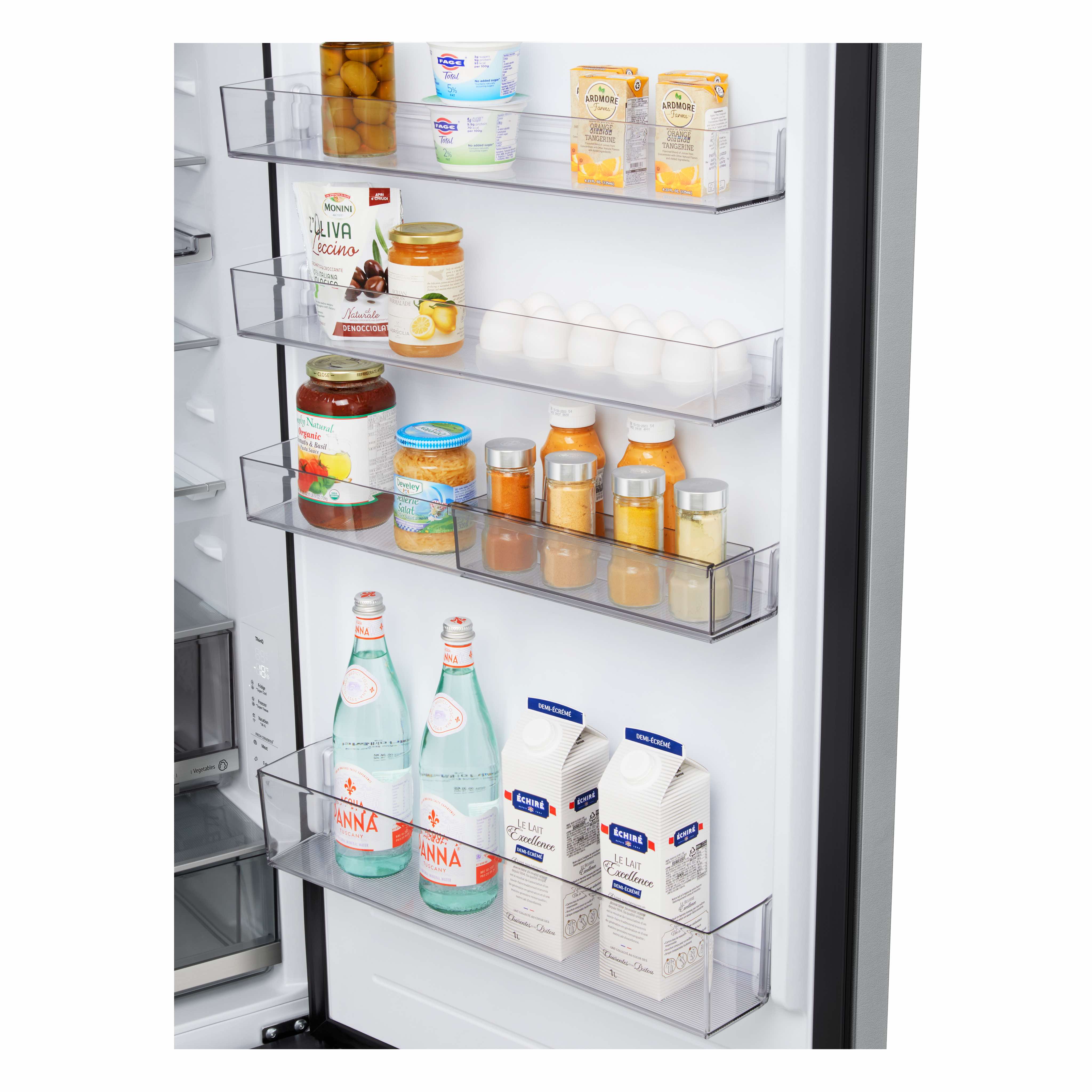 Frigorífico Combinado LG GBBW726CMB DoorCooling+ Aço Texturizado-12