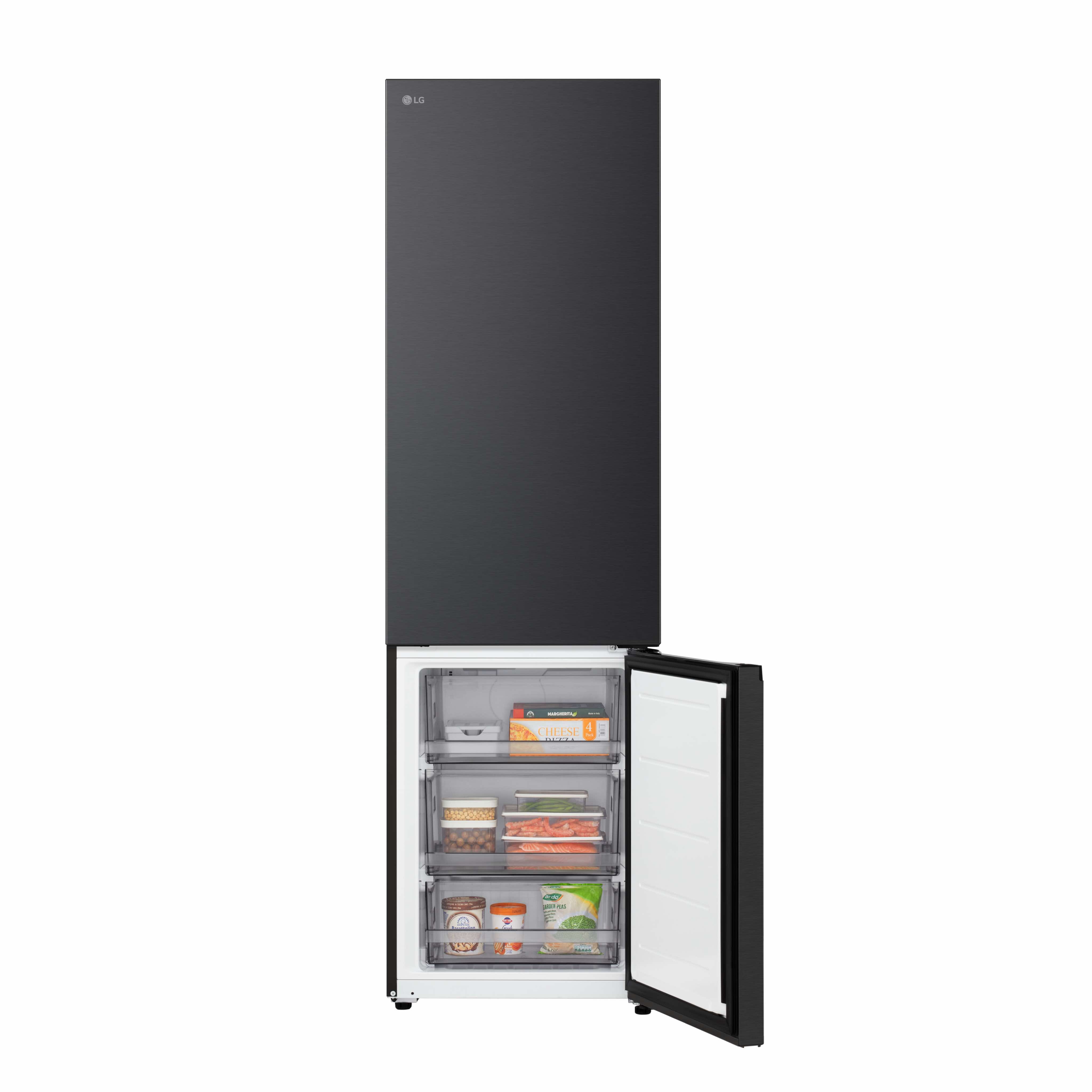 Frigorífico Combinado LG GBBS322AEV Total No Frost, Smart Inverter, Door Cooling+, Multi Air Flow, FRESH Converter de 203 cm - Essence Black Steel Preto-7