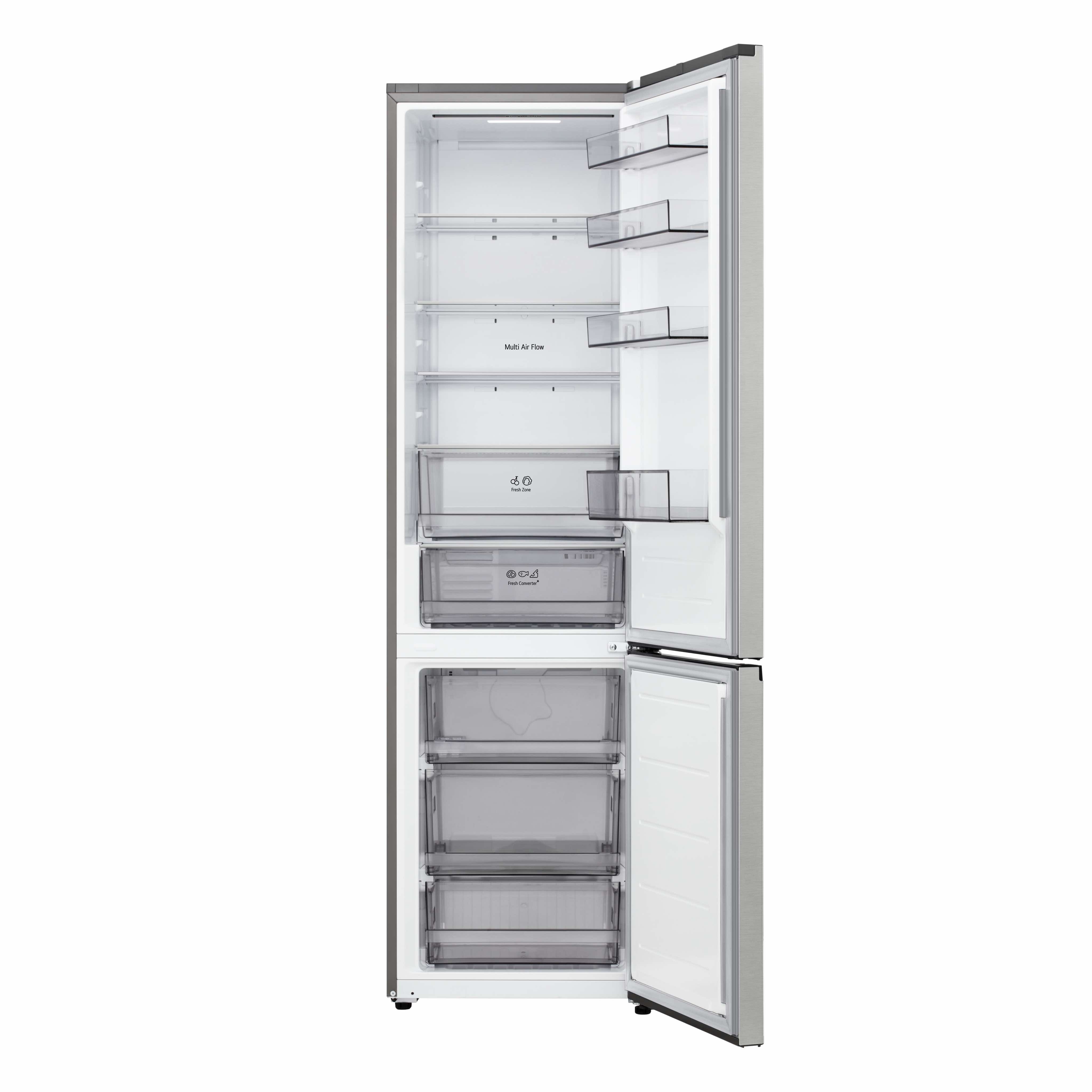 Frigorífico Combinado LG GBBSJ2CCPY Total No Frost, Smart Inverter, Door Cooling+, Multi Air Flow, FRESH Converter+ de 203 cm - Prime Silver Silver-2