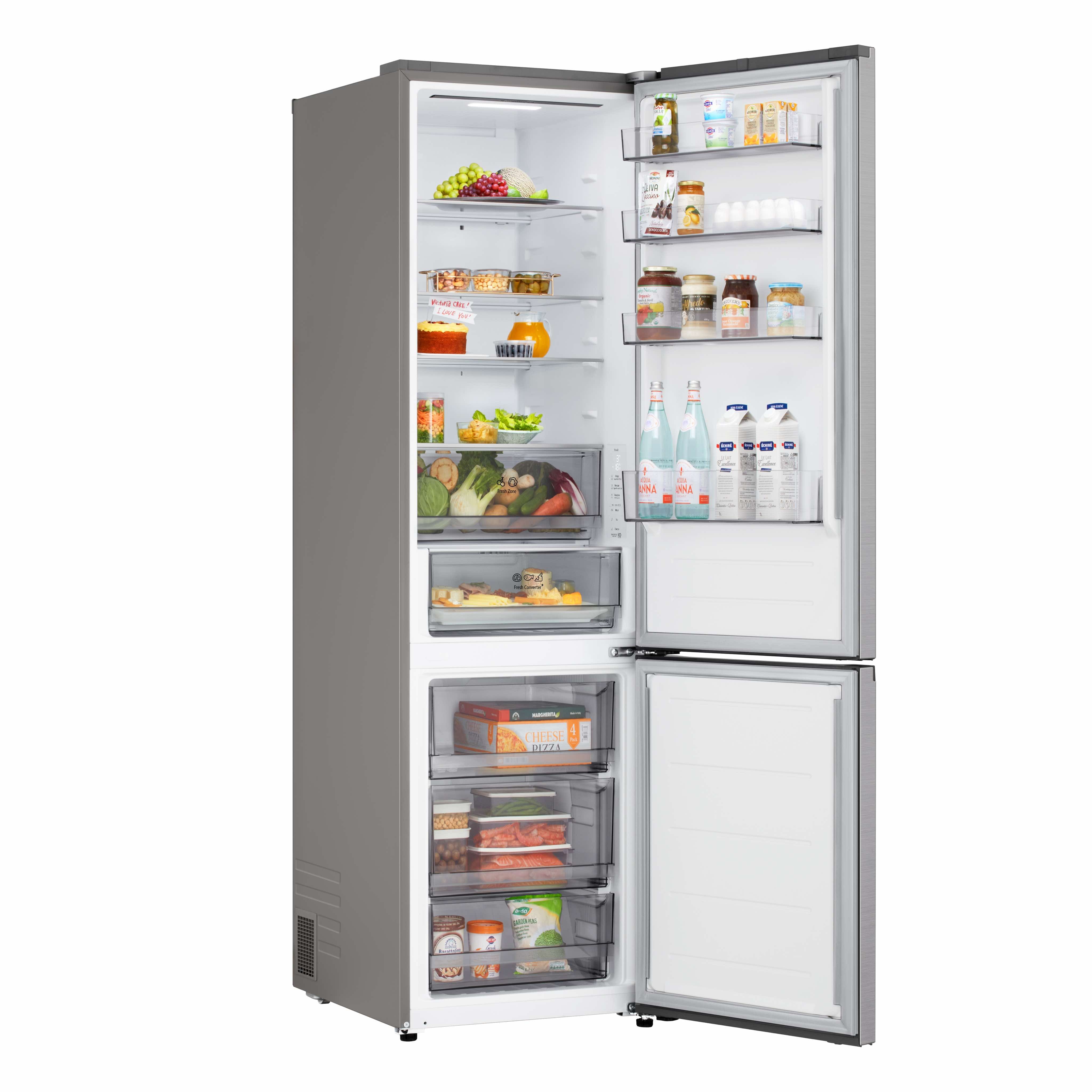 Frigorífico Combinado LG GBBSJ2CCPY Total No Frost, Smart Inverter, Door Cooling+, Multi Air Flow, FRESH Converter+ de 203 cm - Prime Silver Silver-8