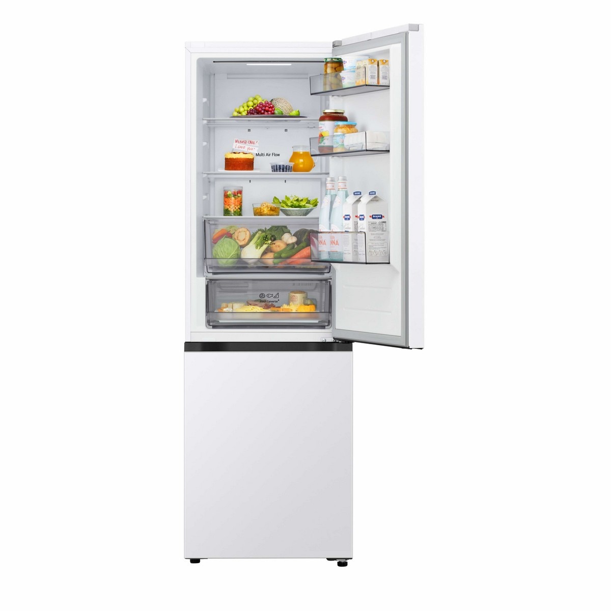 Frigorífico Combinado LG GBBSJ1CCSW.APYQEUZ Total No Frost e de 186 cm - Branco Branco-5
