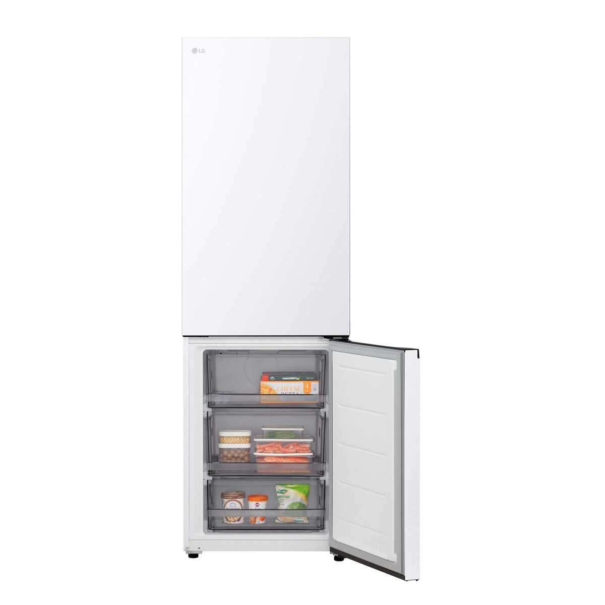 Frigorífico Combinado LG GBBSJ1CCSW.APYQEUZ Total No Frost e de 186 cm - Branco Branco-7